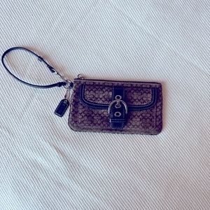 Authentic Coach Soho Signature Pocket Wristlet